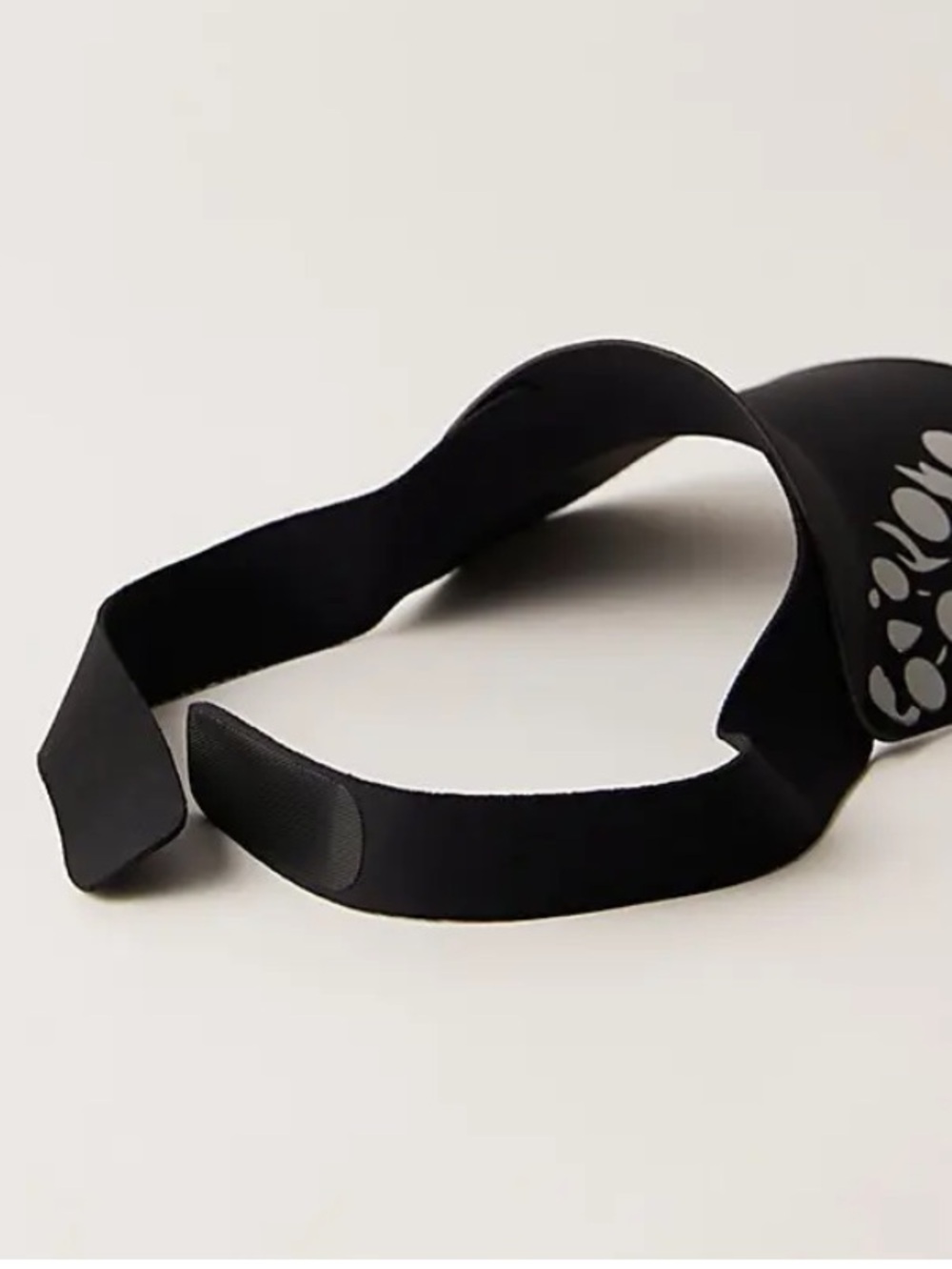 Free People Volley Reflective Visor in Black π - Picture 2 of 4